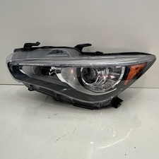 Fits 2014 - 2017 Infiniti Q50 Driver Left LH LED Headlight w/o Adaptive DEPO picture