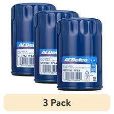 3 pack ACDelco PF63 Original Equipment Engine Oil Filter picture