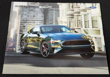 New 2019 Original OEM Ford Mustang Bullitt Dealers 4-Page Sales / Specs Brochure picture