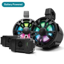 ECOXGEAR ExtremeTower Speakers TBB8 - Battery Powered Bluetooth Tower Speakers picture