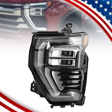 Left Driver Headlight w/LED Assembly For Chevrolet 2024-2026 Silverado 2500 3500 picture