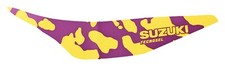 Suzuki RM 125 250 1989-1992 Motocross Seat Cover by Blackbird picture