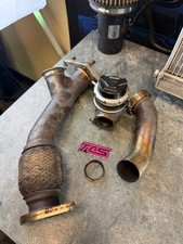 PLM EWG kit 2 bolt w: turbosmart 40 MM external wastegate Subaru STi & wrx legac picture