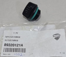 NEW 2009-2025 Genuine Ducati Motorcycle Stock Oil Filler Plug Cap OEM 89320121A picture