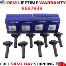 OEM Ignition Coil 8PCS for 2007-2010 Volvo S80 2005-2011 XC90 4.4L V8 8687939 picture