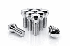 20 Pcs 12x1.25 Short Head 17mm Hex 26mm Shank Lug Bolts For Wheel Spacer Adapter picture