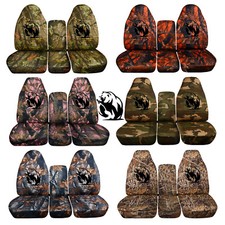 Truck Seat Covers Fits 2014-2018 Chevy Silverado Bear Car Seat Covers picture