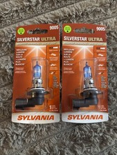 Sylvania SilverStar Ultra 9005 HB3 65W Two Bulbs Light DRL Daytime Upgrade Lamp picture