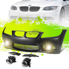 PAINTABLE M3 STYLE FRONT BUMPER+GRILLE+FOG LIGHT FOR 09-11 E90 3-SERIES W/O PDC picture