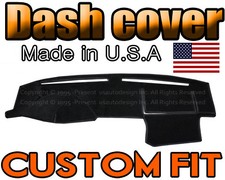 Fits 2001 - 2005 HONDA CIVIC  DASH COVER MAT  DASHBOARD PAD MADE IN USA / BLACK picture