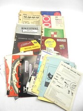VINTAGE 1960'S-1980'S USED PARTS CATALOG LOT AC FUEL NATIONAL NAPA BCA AND MORE picture