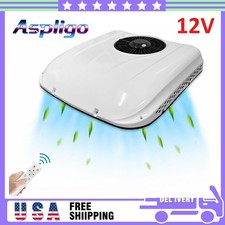 Aspligo 12V Air Conditioner RV Rooftop Electric Parking AC Unit for Road Machine picture