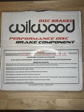 LOT of 2 HMMWV Brake Rotor  Wilwood 2530-01-567-0893 picture