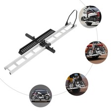400lbs Hitch-mount Motorcycle Carrier Bike Hitch Mount Trailer Hitch Hauler Rack picture