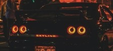 Skyline R33 OEM Option LED Rear Garnish Pre-Order jp JDM Event Flashing / Blink picture