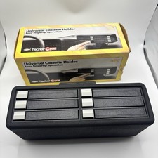 NOS Vintage Fischer C-Box Cassette Tape Storage Rare Universal Fitment picture