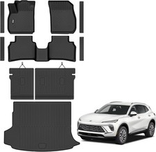 Floor Mats for 2021-2026 Buick Envision w/ Cargo Liner All Weather TPE Full Set picture