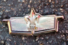 Used Original 1977-90 Chevrolet Caprice Trunk Lock Emblem Cover 20640496 LOC107 picture