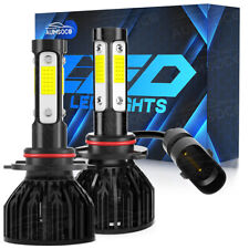 4-Side 9006 LED Headlight Bulbs Conversion Kit Low Beam 6000K Super White Bright picture