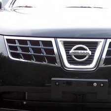 For Nissan Rogue 2008-2013 SAA 2-Pc Polished Main Grille Accent Trim picture