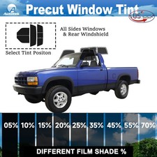 PreCut All Sides Window Film Any Tint Shade For Dodge Dakota Standard cab 87-96 picture