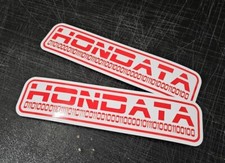 2x JDM Hon data Sticker Decal Drift Car Turbo  FITS Civic S2000 TypeR P28 ECU picture