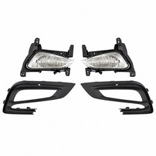 Halogen Fog Lights For 2017-2022 Buick Encore Left Right Pair w/ Fog Lamp Covers picture