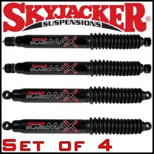 Skyjacker Black MAX Shock Set 2001-10 Chevy Silverado GMC 2500HD 3500HD Stock Ht picture
