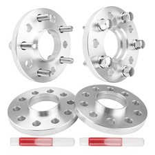 4x 15mm & 20mm 5x112 Wheel Spacers 66.6mm For Benz R350 ML350 SL55 AMG SLK320 picture