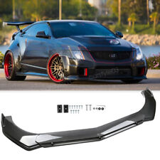 For Cadillac CTS CTS-V Carbon Fiber Style Front Bumper Lip Spoiler Body Kit picture