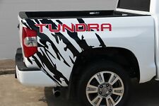 MUD splash side graphic decal for Toyota Tundra rear bed - ANY COLORS picture