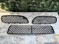 2003-2008 Bentley Continental GT GTC  Front  Lower Bumper Grilles OEM Manso picture