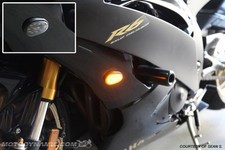 fit 08-16 Yamaha YZF R6 Flush Mount LED Turn Signal Kit Dual Circuit w/ Resistor picture