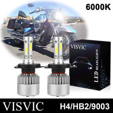 4 Sided H4 9003 LED Headlight Kit for Can-Am Ryker / Ryker Rally Edition (Pair) picture