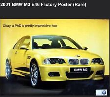 BMW M3-E46 PHD-Factory 2001 Car Poster Very Rare Own It picture