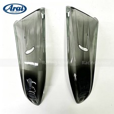 Arai Corsair-X Top Air Duct Vent Pair Left & Right Helmet Smoke (SRC) Covers picture