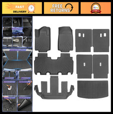 9pcs All-Weather Floor Mats & Cargo Liner for 2026 Cadillac Vistiq EV, Custom Fi picture