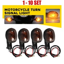4-40X Smoked Turn Signals Y0527.K Y0526.K for Buell Blast 2000-2010 X1 1999-2002 picture
