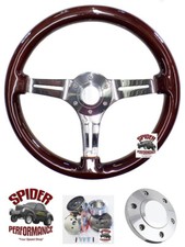 1961-1964 Ford pickup wood steering wheel 15