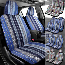 For Chevrolet Car Seat Covers Baja Blanket Full Set Front Rear Protector Cushion picture