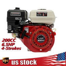 New Honda Gx160 6.5 Hp Pull Start Gas Engine Motor Power 4 Stroke picture