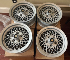 Set of 4 JAGUAR XJS 1989-1994 lattice wheel - Almost New Take Offs Stored Inside picture