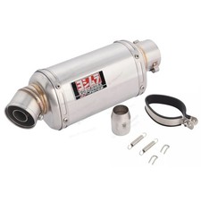 310mm Universal Exhaust Pipe 51mm Muffler Tip with DB Killer for Motorcycle ATV picture