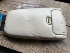 1997-2003 JAGUAR XK8 XJ8 CONSOLE ARMREST CUP HOLDER Ivory White Oem Metal Hinges picture