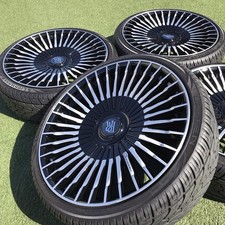 26 ROLLS ROYCE PHANTOM RIMS 5X120 GIOVANNA RIMS TIRES DROP HEAD picture