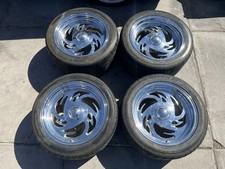 17 Inch Staggered Billet Specialties GTP52 Wheels 5x4.5 And 5x4.75 picture