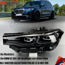 FOR BMW X7 G07 2019-2022 LED Headlight Left Driver Side 63119481799 9481799 picture
