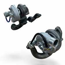 T25 CAST HOT PARTS Twin Turbo TT FOR FORD MUSTANG 260 289 302 351 5.0L KIT FOX picture