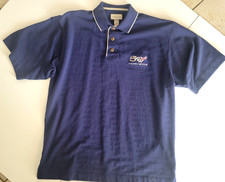 CHEVROLET CORVETTE 50th ANNIVERSARY CUTTER & BUCK GOLF SHIRT--LARGE (NEW) picture