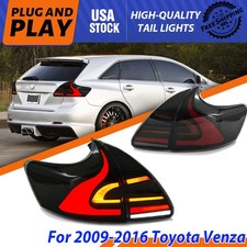 2PCS Upgrade LED Tail Lights KIT For Toyota Venza 2009-2016 Rear Lamps Assembly picture